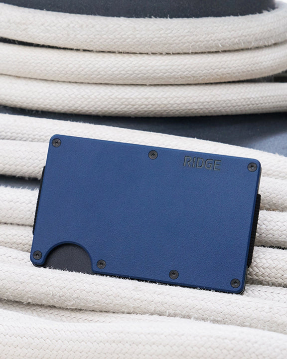 Navy Blue - Ridge Wallet - Ridge Wallet - Printfresh