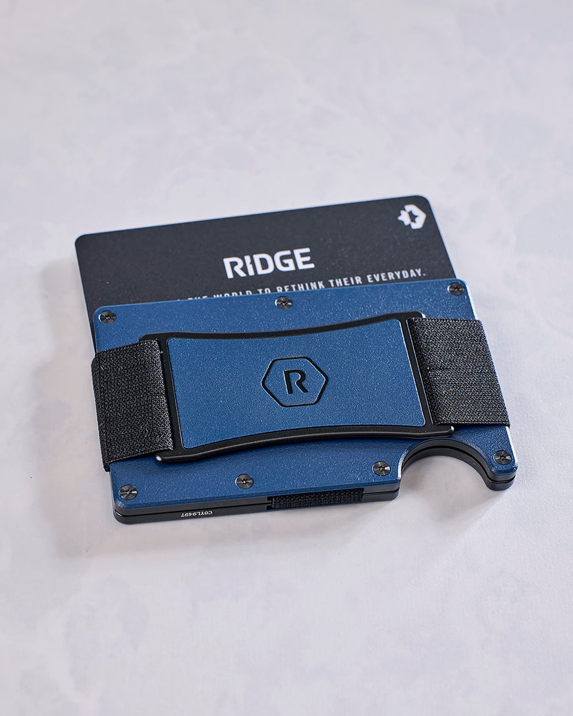 Navy Blue - Ridge Wallet - Ridge Wallet