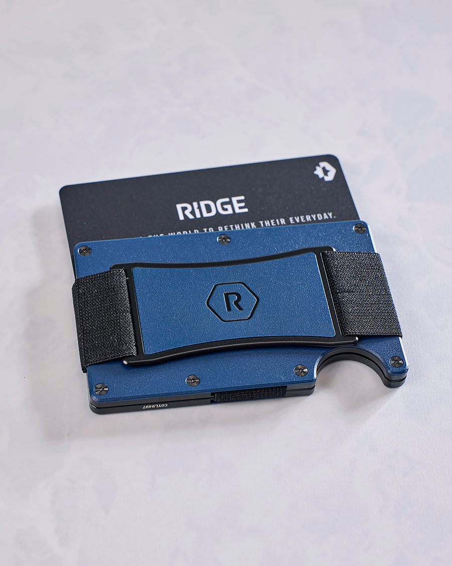 Navy Blue - Ridge Wallet - Ridge Wallet