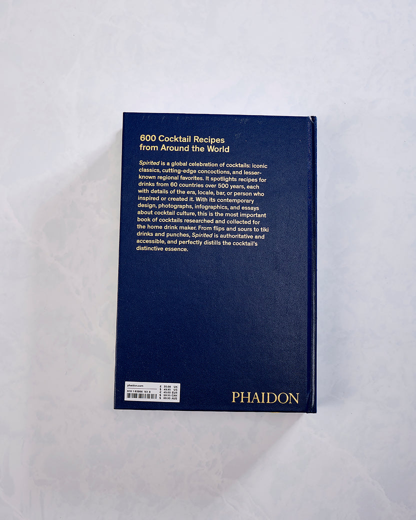 Navy - Spirited: Cocktails from Around the World - Phaidon