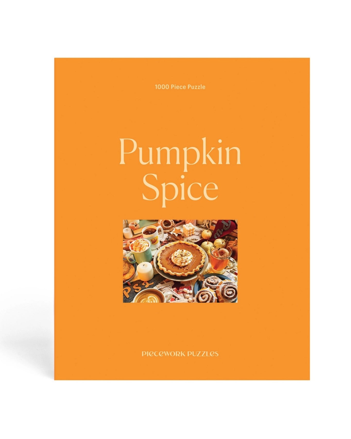 Piecework - Pumpkin Spice - 1000 Piece Puzzle - Orange