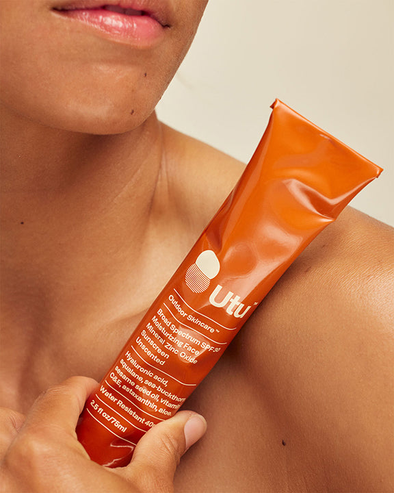 Orange - SPF30 Daily Moisturizing Face Sunscreen - Utu - Printfresh