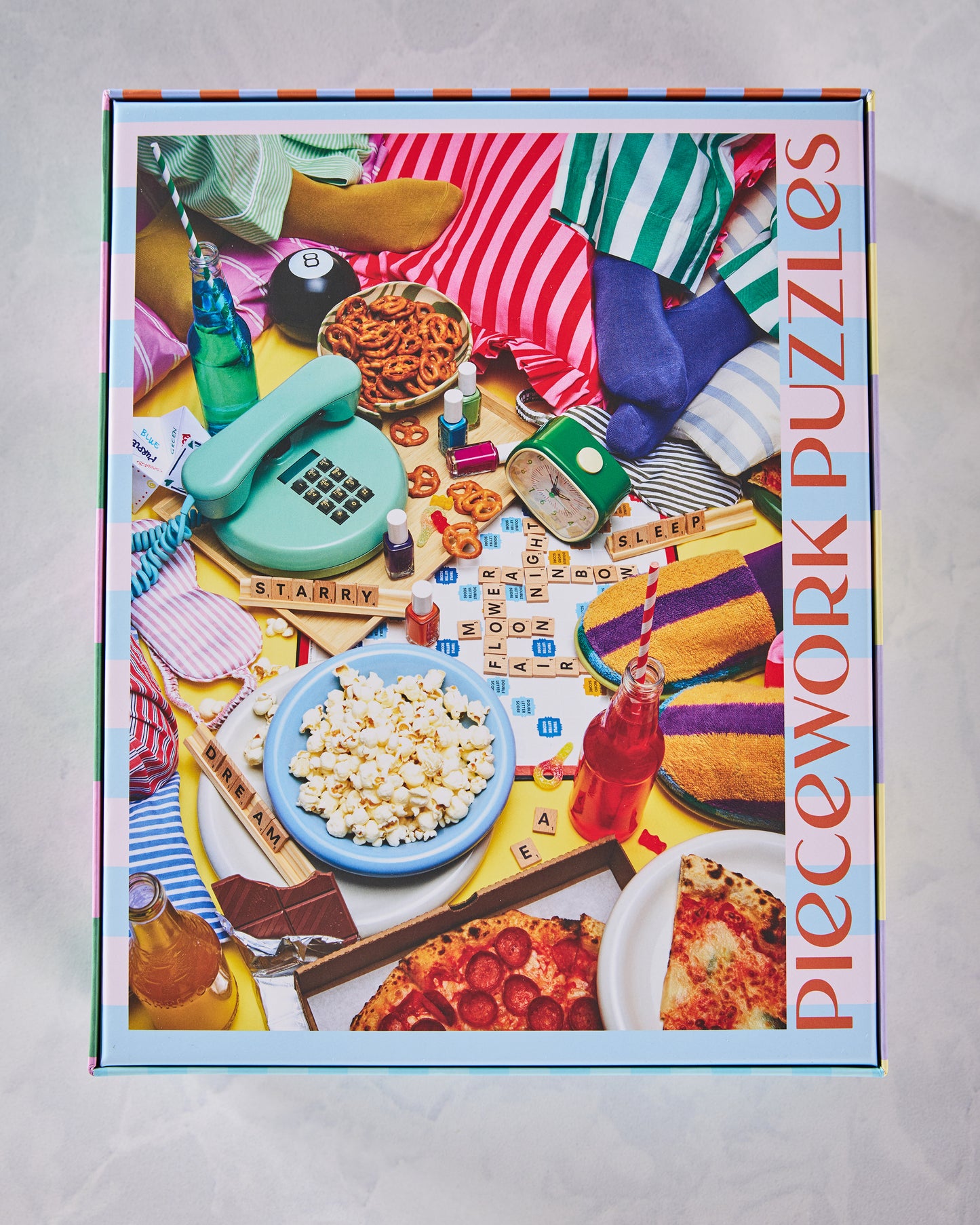 Blue Combo - Pajama Party Puzzle 1000 Pieces Puzzle - Piecework - Printfresh