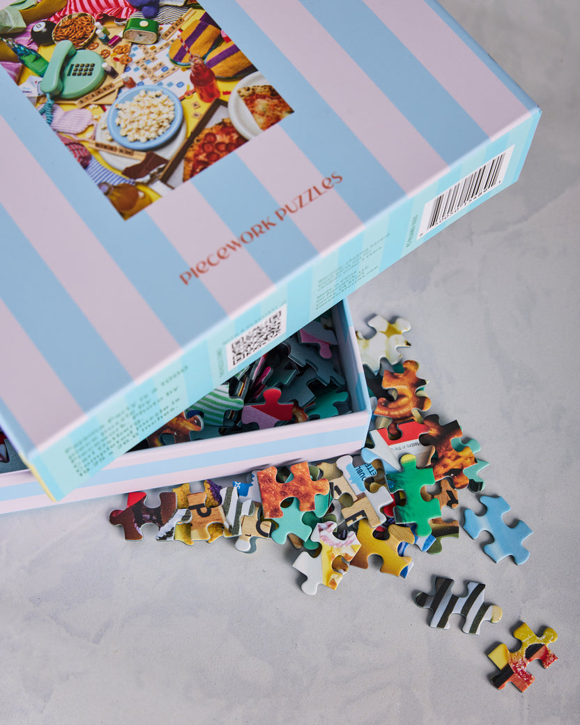 Blue Combo - Pajama Party Puzzle 1000 Pieces Puzzle - Piecework - Printfresh