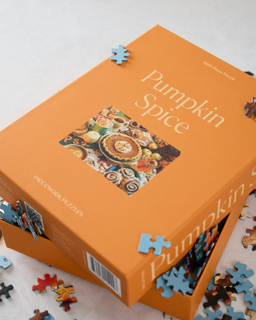 Orange - Pumpkin Spice - 1000 Piece Puzzle - Piecework