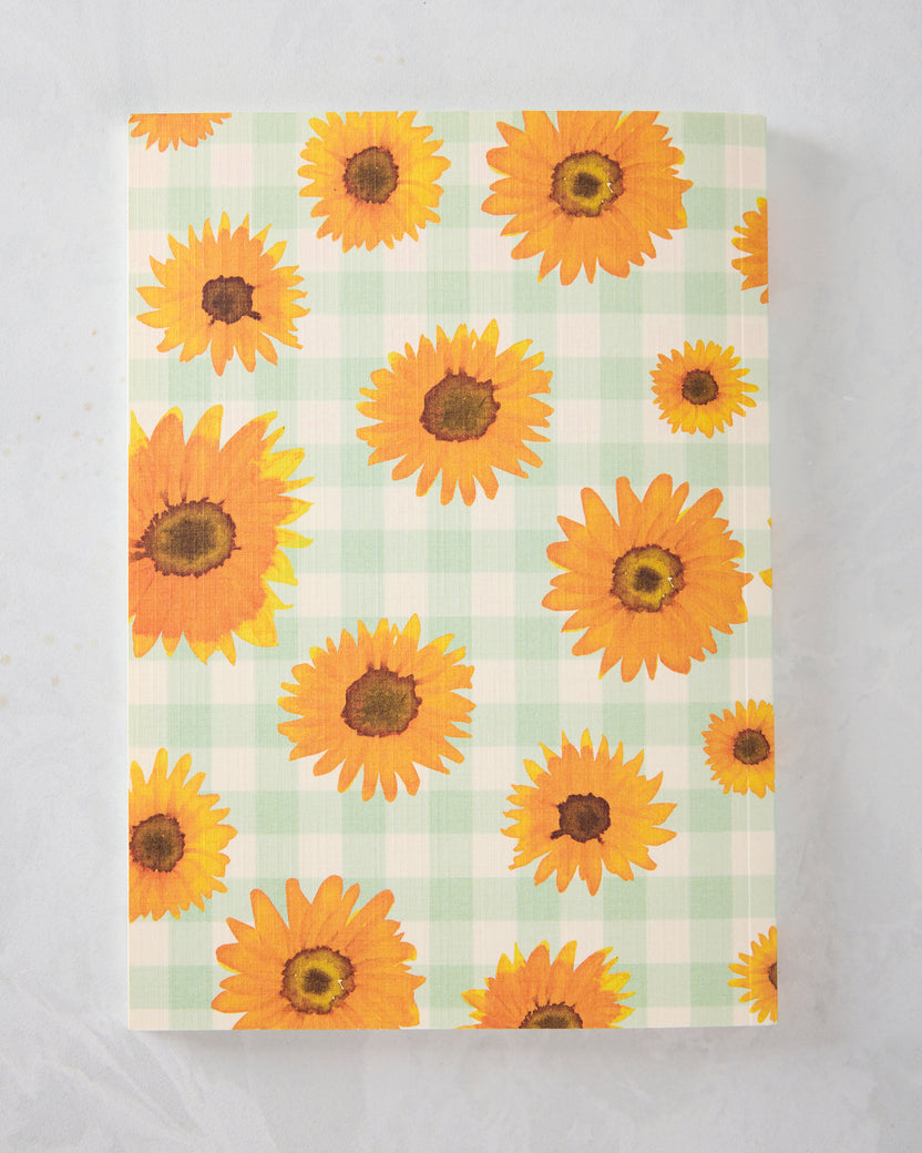 Yellow - Sunflower Journal - Quartier Libre Papier