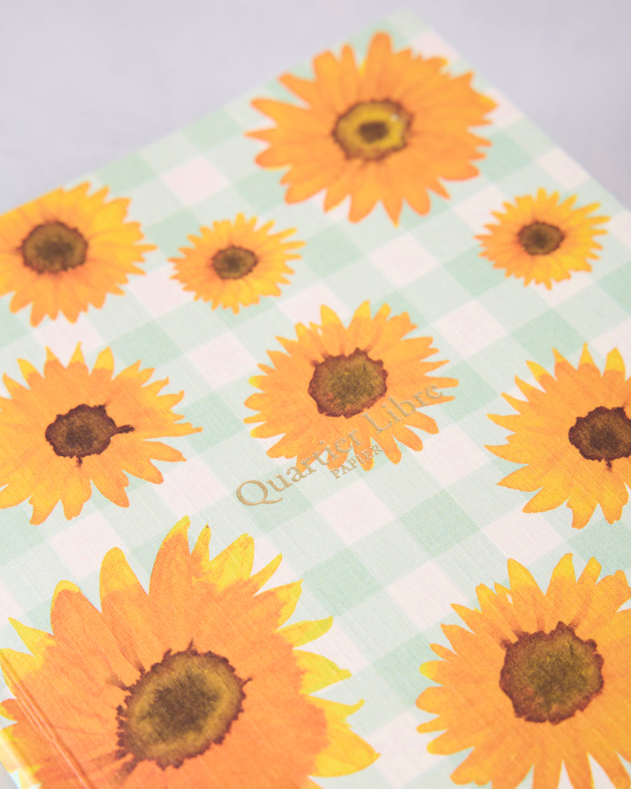Yellow - Sunflower Journal - Quartier Libre Papier