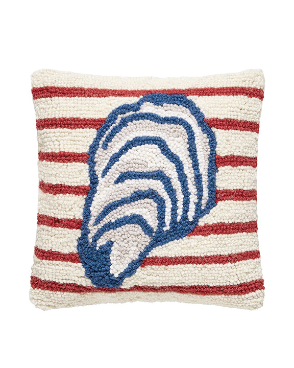 Red Stripe Combo - Stripe Oyster Pillow - Peking Handicraft - Printfresh
