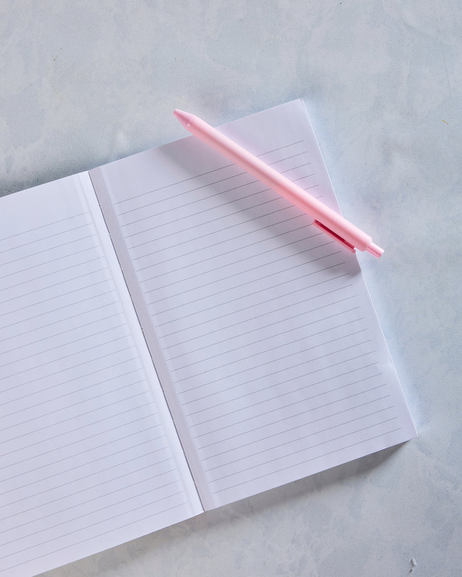 Pastel Combo - Romantic Horse & Boot Notebook - Denik - Printfresh