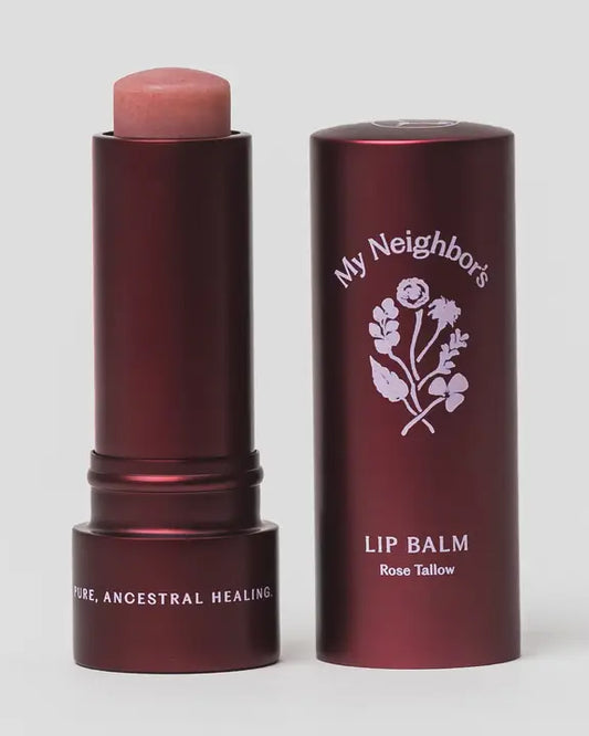 Rose - Rose Tallow Tinted Lip Balm - My Neighbor's - Printfresh