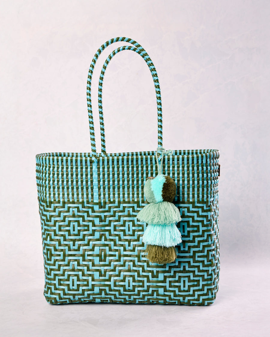 Sage - Sconset Sage Citron Tote - Squeeze de Citron - Printfresh