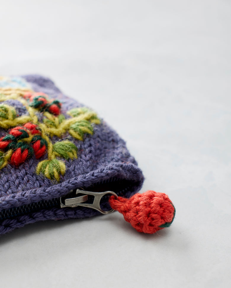 Kitchen Garden - Veggie Pouch - Navy - Printfresh