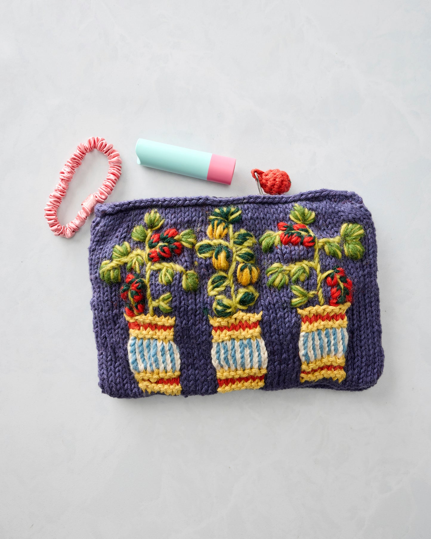 Kitchen Garden - Veggie Pouch - Navy - Printfresh