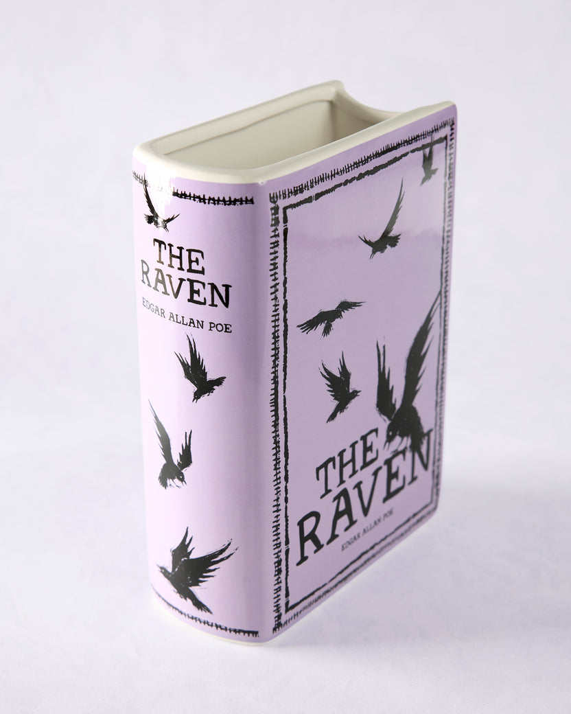 Purple - The Raven Large Book Vase - Steel Mill and Co.