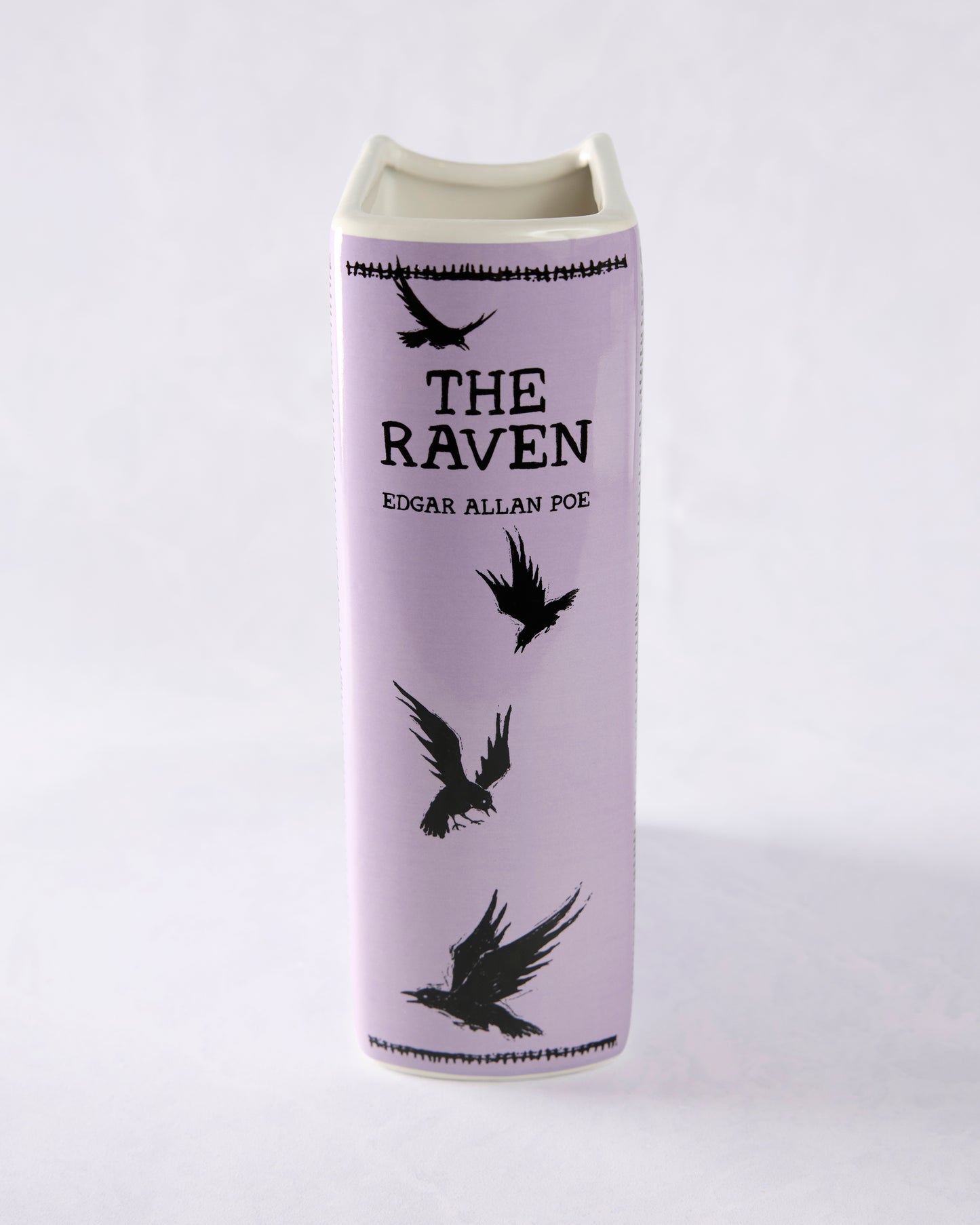 Purple - The Raven Large Book Vase - Steel Mill and Co.
