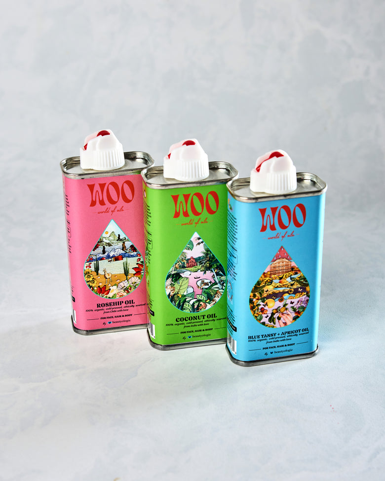 Pink Combo - Woo Rosehip Oil - Woo - Printfresh