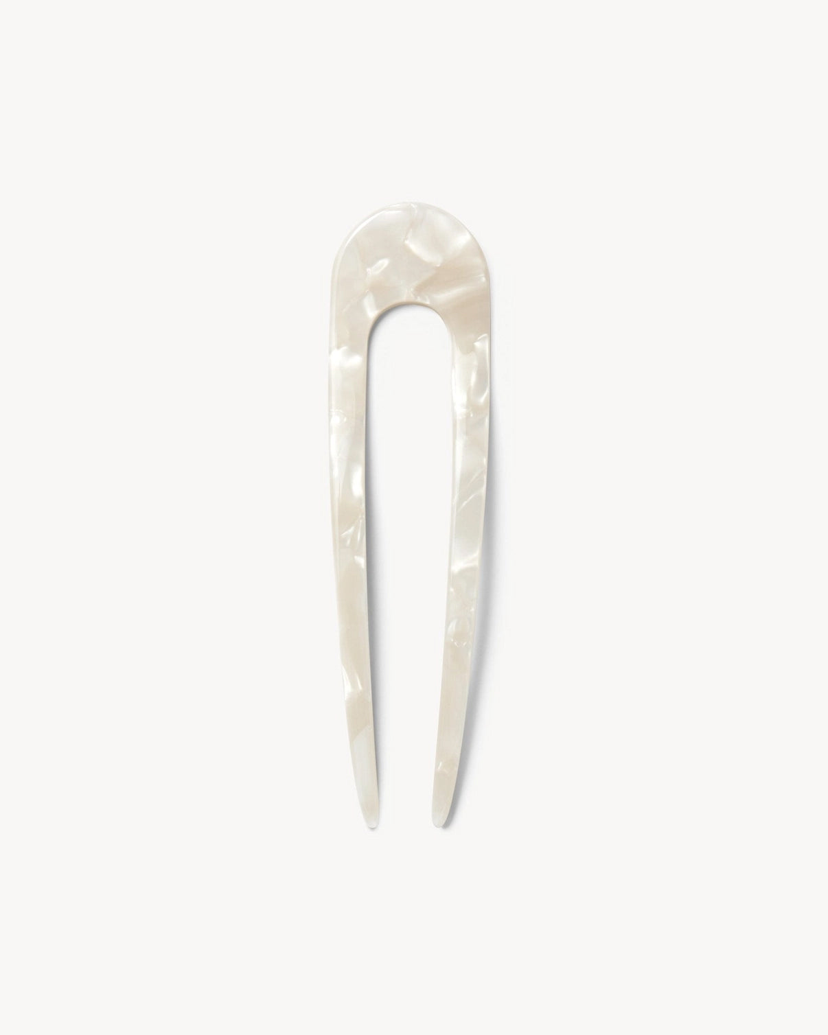 White Shell - French Hair Pin - Machete - Printfresh