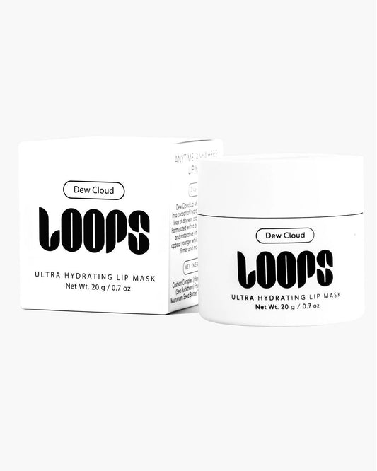 White - Loops Dew Cloud Lip Mask - Loops - Printfresh