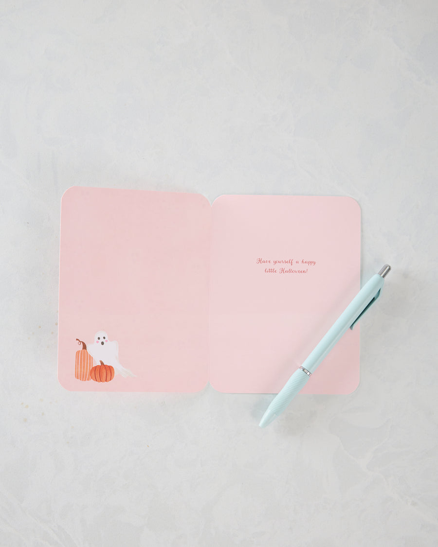 Floral Combo - Ghosties Halloween Card - Willow & Ivy Press