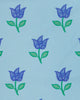 Tulip Bloom - Rosalita Blouse - Oasis Sky - Printfresh