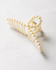 Josslyn by Wall to Wall - Oval Pearl Hair Claw Clip - Printfresh