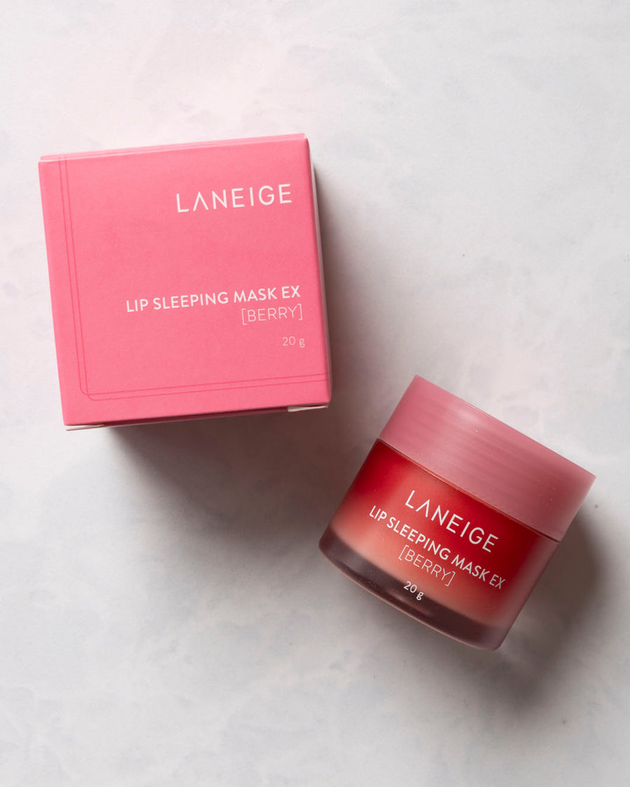 Berry - Laneige Lip Sleeping Mask Treatment Balm Care - Full Berry - Printfresh