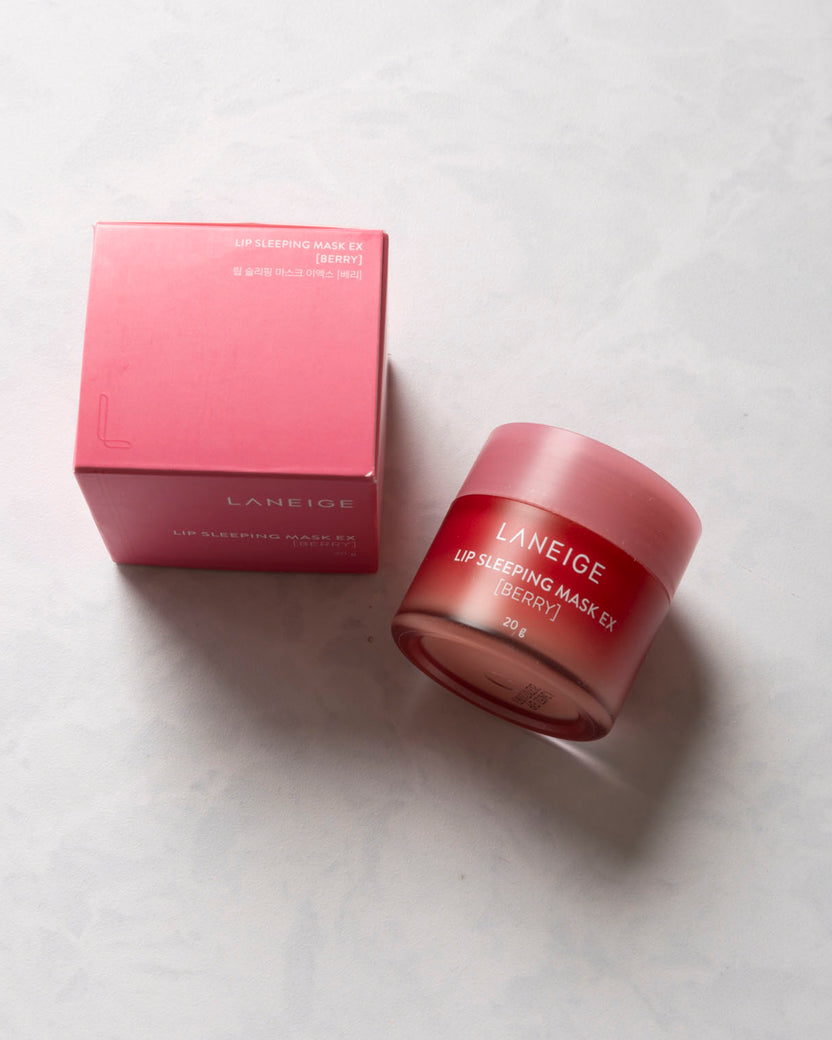Berry - Laneige Lip Sleeping Mask Treatment Balm Care - Full Berry - Printfresh