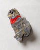 Grey - Hand Painted Golden Doodle Claw Hair Clip  - Solar Eclipse - Printfresh