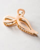 Pink - Ballet Bow Acetate Claw Clip - Solar Eclipse - Printfresh