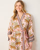 Bagheera - Satin Robe - Blush - Printfresh