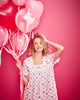 Candy Hearts - Nashville Nights Nightgown - Pale Pink - Printfresh