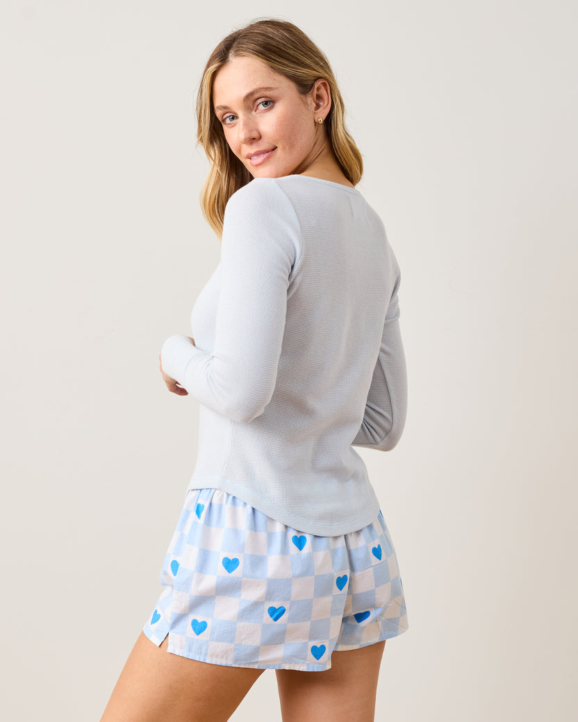 Fresh Air - Cozy Henley - Thermal - Printfresh