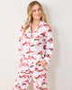 Dachshund Date - Long PJ Set - Cloud - Printfresh