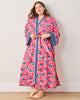 Ostrich Dance - Satin Robe - Fancy Pink