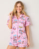 Parisian Poodles - Short PJ Set - Paris Pink - Printfresh