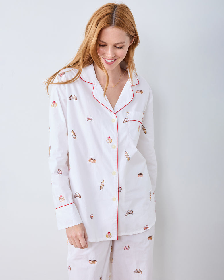 Freshly Baked - Long PJ Set - Cloud - Printfresh