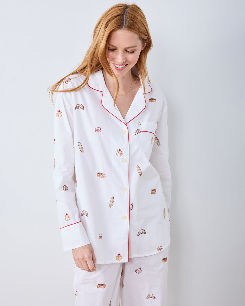 Freshly Baked - Long PJ Set - Cloud - Printfresh