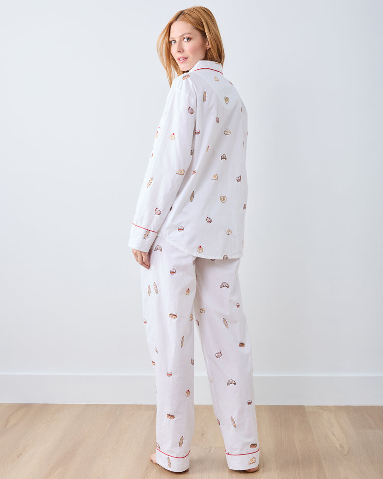 Freshly Baked - Long PJ Set - Cloud - Printfresh
