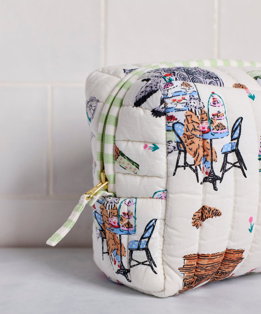 Paris Getaway - Three's Best Pouch Set - Cloud - Printfresh