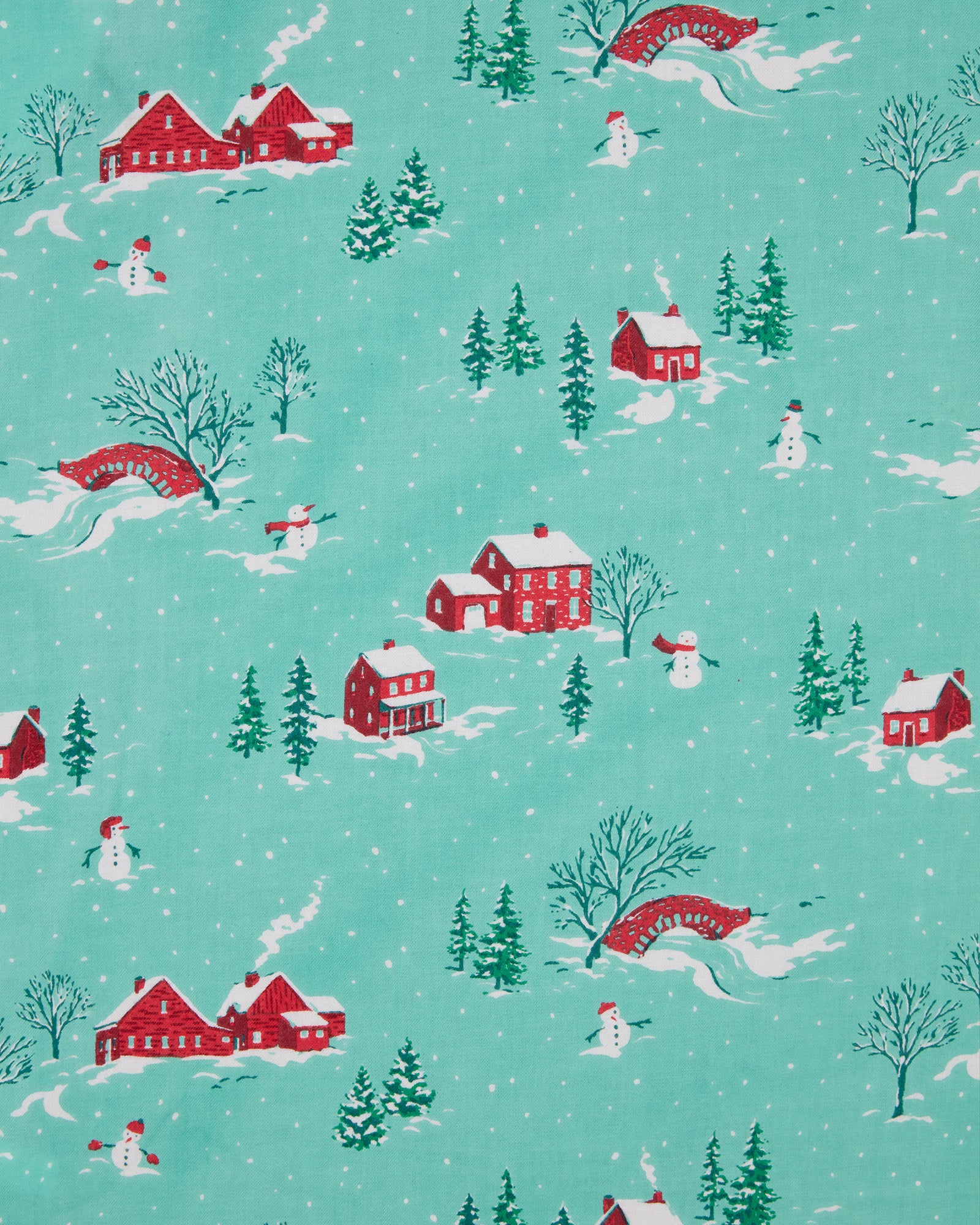 Winter Wonderland - Flannel Long PJ Set - Snow Day - Printfresh