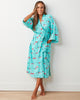 Winter Wonderland - Lightweight Flannel Robe - Snow Day - Printfresh