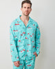 Winter Wonderland - Men's Flannel Long PJ Set - Snow Day - Printfresh