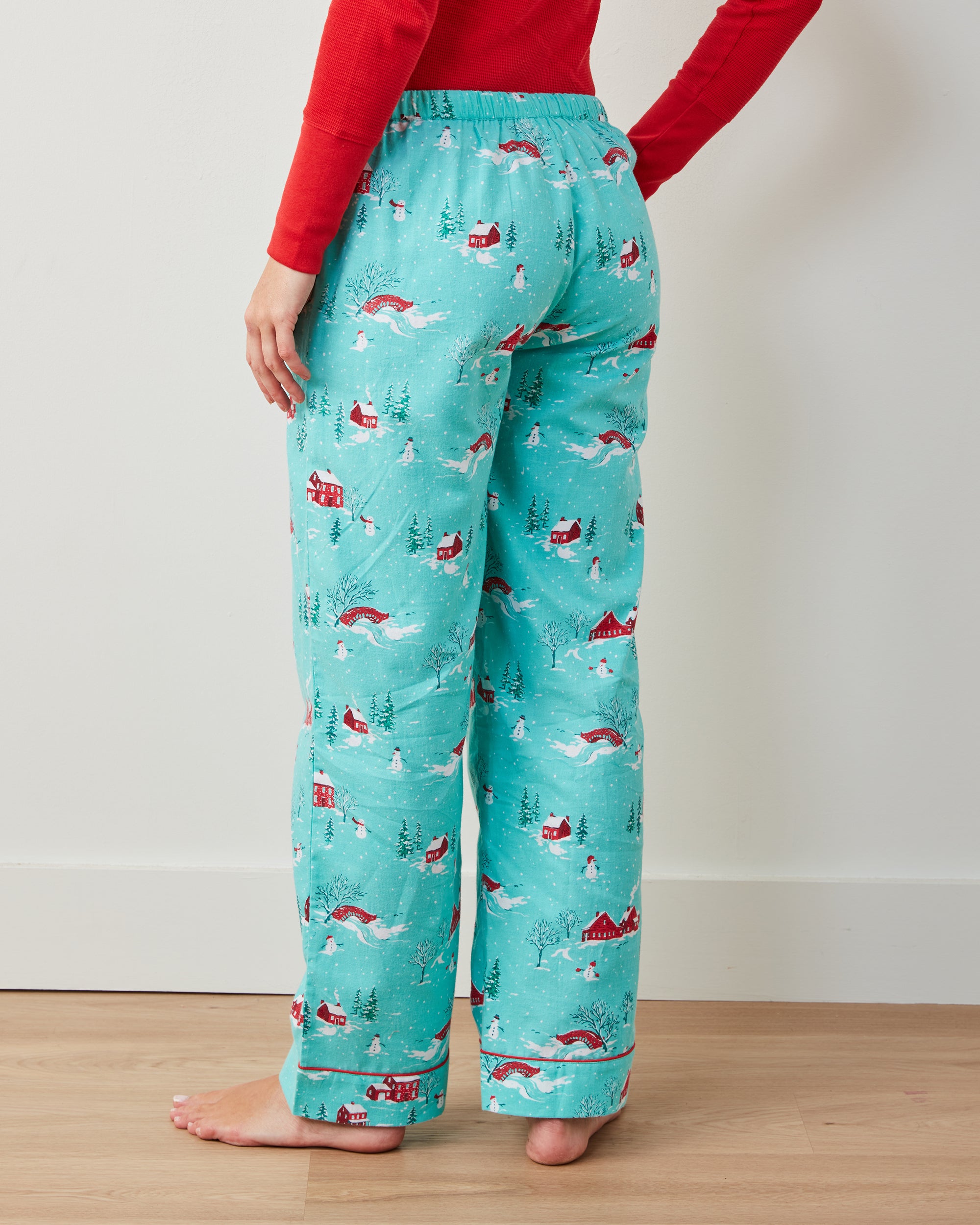 Winter Wonderland - Flannel PJ Pants - Snow Day - Printfresh