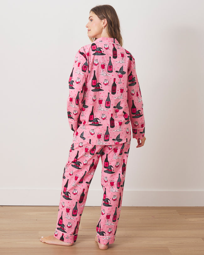 Witch's Brew - Long PJ Set - Pink Potion - Printfresh