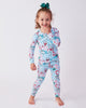 PF x The Hiltons Wrapped Gifts - Kids PJ Set - Baby Blue - Printfresh