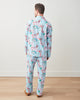 PF x The Hiltons Wrapped Gifts - Men's Long Sleep Set - Baby Blue - Printfresh