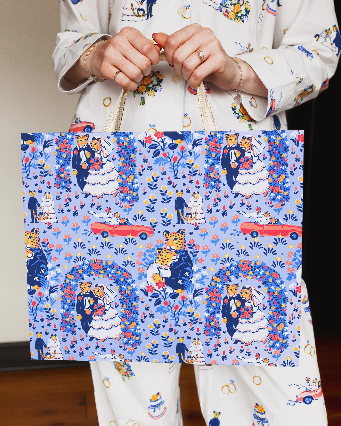 Tie the Knot - Handmade Gift Bag - Printfresh