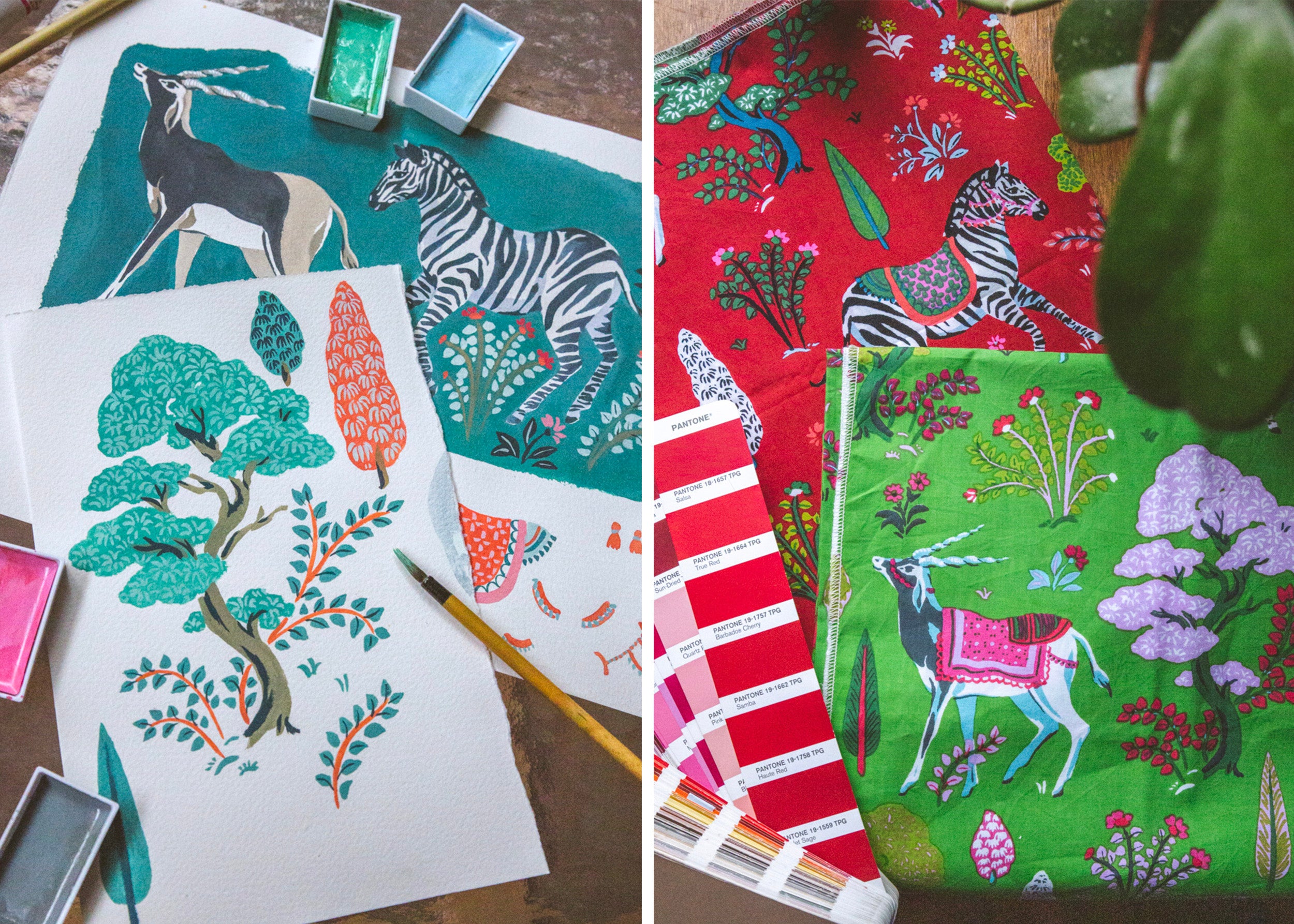 Behind the Print: Antelope’s Forest