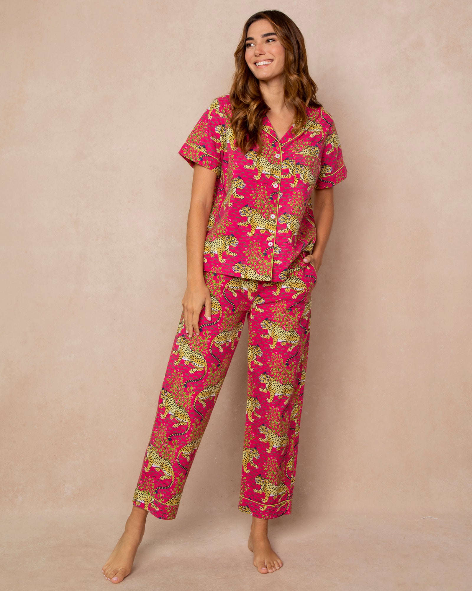 Bagheera - 4-Piece Mix & Match Set - Hot Pink - Printfresh