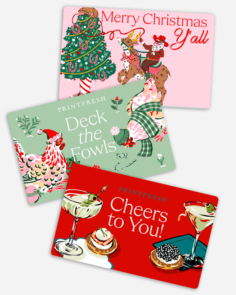 Virtual Gift Card With Instant or Scheduled Delivery - Printfresh